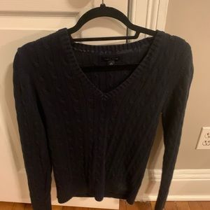 navy blue Tommy Hilfiger sweater